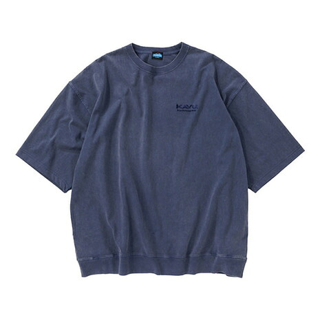 KAVU（KAVU）（メンズ）半袖 Tシャツ ケミカルウォッシュ 19822438NVY