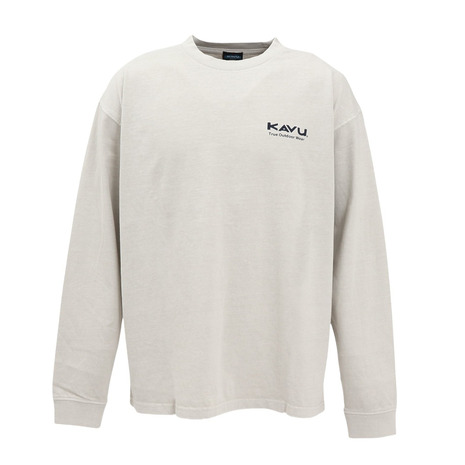 カブー（KAVU）（メンズ）ロングスリーブ グッドタイム Tシャツ ピグメント 19822224