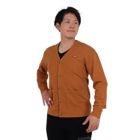 【ポイント最大10倍キャンペーン・要エントリー 4/14 20:00 - 4/17 09:59】チャムス（CHUMS）（メンズ、レディース）カーディガン スウェット キーストーンボタンカーディガン CH00-1388-B005 ブラウン