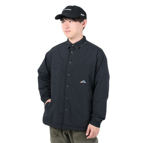 【ポイント最大10倍キャンペーン・要エントリー 4/14 20:00 - 4/17 09:59】ニューバランス（new balance）（メンズ）シャツジャケット MT1996 リバーシブル パテッドシャツ AMT35111BK ブラック