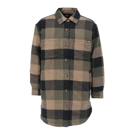 【ポイント最大10倍キャンペーン・要エントリー 4/14 20:00 - 4/17 09:59】カブー（KAVU）（レディース）アイビーウッドシャツジャケット 19811530 ティンバーヘイズ