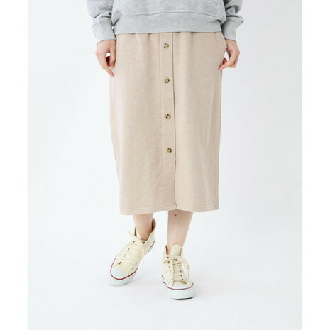 チャムス Chums たずきロック ボタンダウンミディスカート Ch18 1162 B030 レディース Cannes Encheres Com