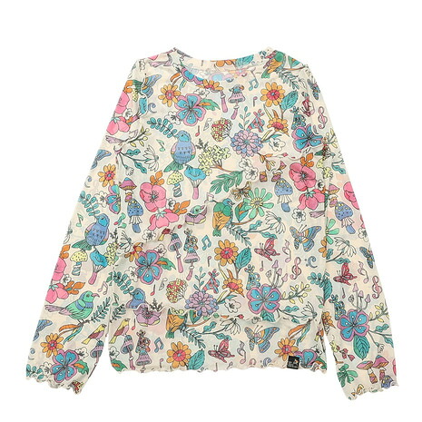 ゴースローキャラバン(GOSLOWCARAVAN)(レディース)シースルー 長袖Tシャツ 360208 IVY