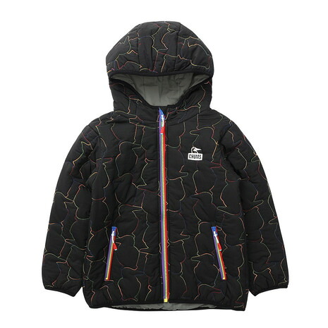 チャムス（CHUMS）（キッズ）キッズ ブービーステッチ パテッドパーカー CH24-1069-K094｜Victoria L-Breath支店