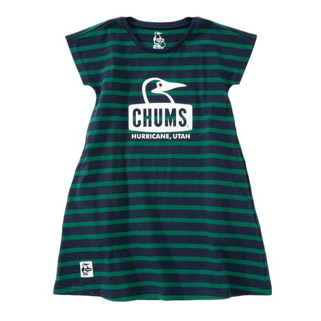 楽天市場 Ch21 1180 Chums チャムス Kids Chums Logo Dress キッズチャムスロゴドレス ワンピース メール便対応可 Odi Summer Sale50 Off Woody House Online