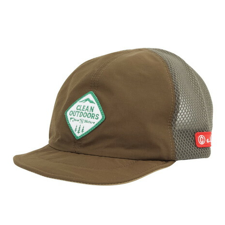 クレ（clef）（メンズ）帽子 キャップ ALL MOUNTAIN MESH B.CAP RB3640 OLV オリーブ 通気性 速乾