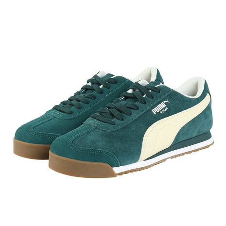 プーマ（PUMA）（メンズ）スニーカー タウンシューズ ローマ スエード グリーン 39863510 カジュアル シューズ｜Victoria L-Breath支店