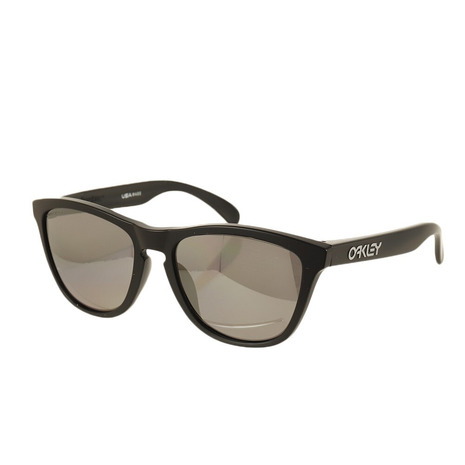 【ポイント最大10倍キャンペーン・要エントリー 4/1 0:00 - 4/1 23:59】オークリー（OAKLEY）（メンズ）サングラス FROGSKINS Matte Black/Prizm Black Polarized 9245-8754 ケース付 UV