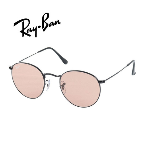 レイバン（RAY-BAN）（メンズ）サングラス ROUND METAL WASHED LENSES 3447002/4B50 UV