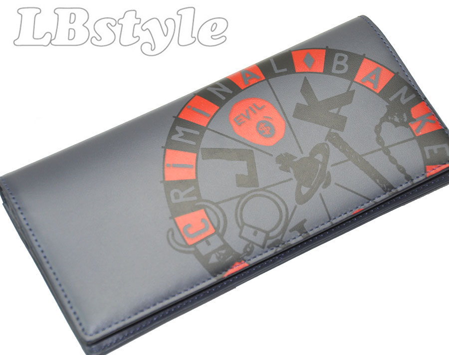 楽天市場 長財布 ヴィヴィアン ウエストウッド メンズ 長財布 Vivienne Westwood ジョーカールー牛革 小銭入れ付き 長財布 紳士サイフ ヴィヴィアン900 0687 Lbstyle