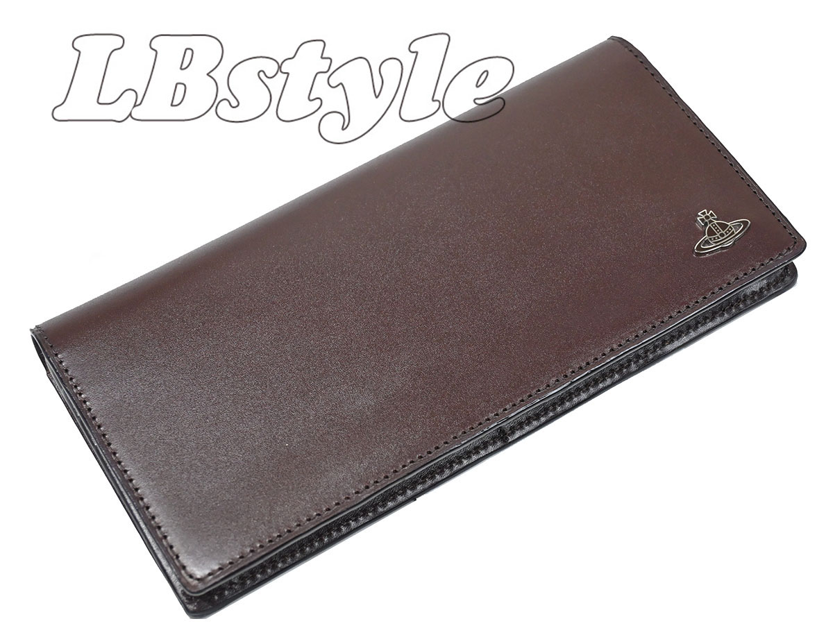 長財布 ヴィヴィアン・ウエストウッド メンズ 長財布 vivienne westwood スマートVWK牛革 小銭入れ付き 長財布 紳士サイフ ヴィヴィアン700-0338|LBSTYLE