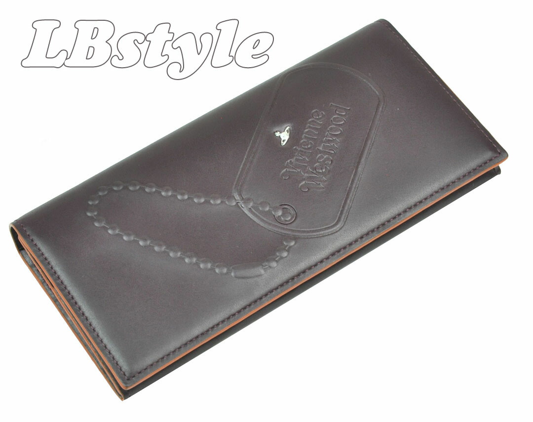 楽天市場 ヴィヴィアン 長財布 メンズ ヴィヴィアン ウエストウッド 財布 メンズ 長財布 Vivienne Westwood ドッグタグ牛革 小銭入れ付き 長財布 紳士サイフ ヴィヴィアン900 0870 Lbstyle