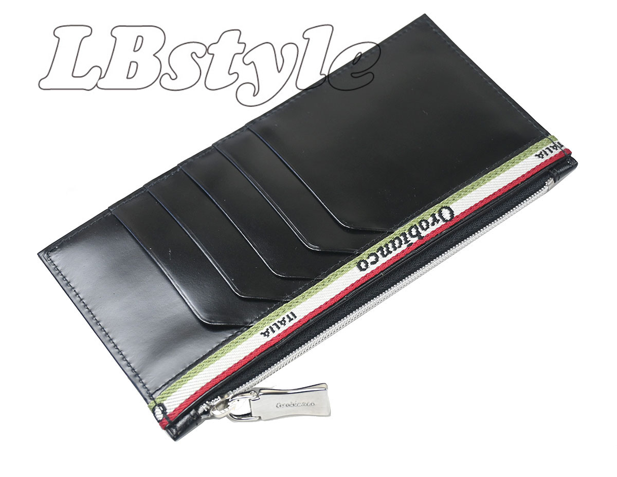生産終了 イタリア製 オロビアンコ 牛革 クロコ型押しラウンドジップ長財布 送料 無料 通販ファッション - 生産終了 イタリア製 オロビアンコ 牛革