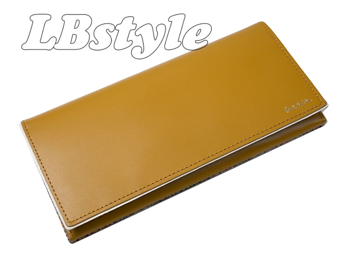 【新品未使用】ポールスミス　長財布　イタリアレザー Paul Smith ポールスミス 財布 長財布 ラウンドファスナー