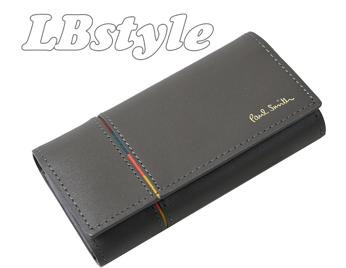 Paul Smith 新品未使用品　コードバン　キーケース　ブラウンカラー　茶 ポールスミス Paul Smith キーケース （ブラウン） -waja bazar