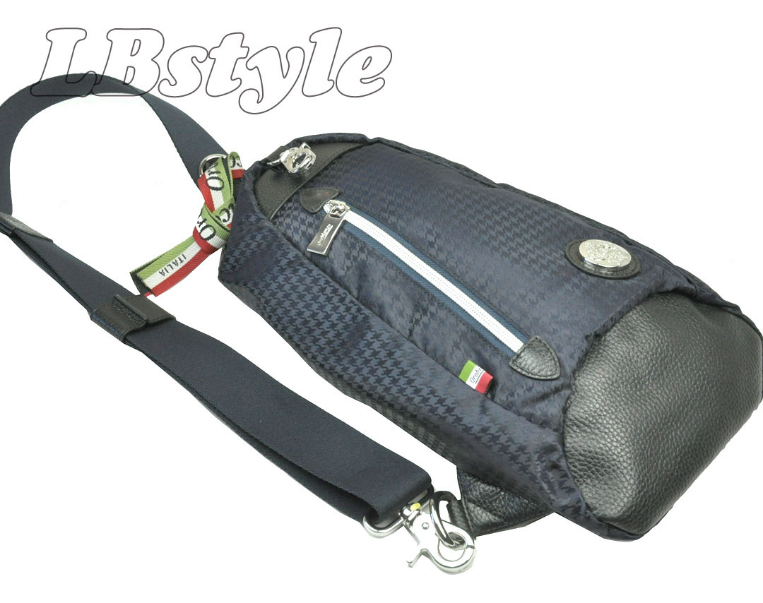 楽天市場 Orobianco ボディバッグ オロビアンコ ボディバッグ メンズ レディース 千鳥格子 ナイロン レザー ボディバッグ イタリア製300 0910 Lbstyle