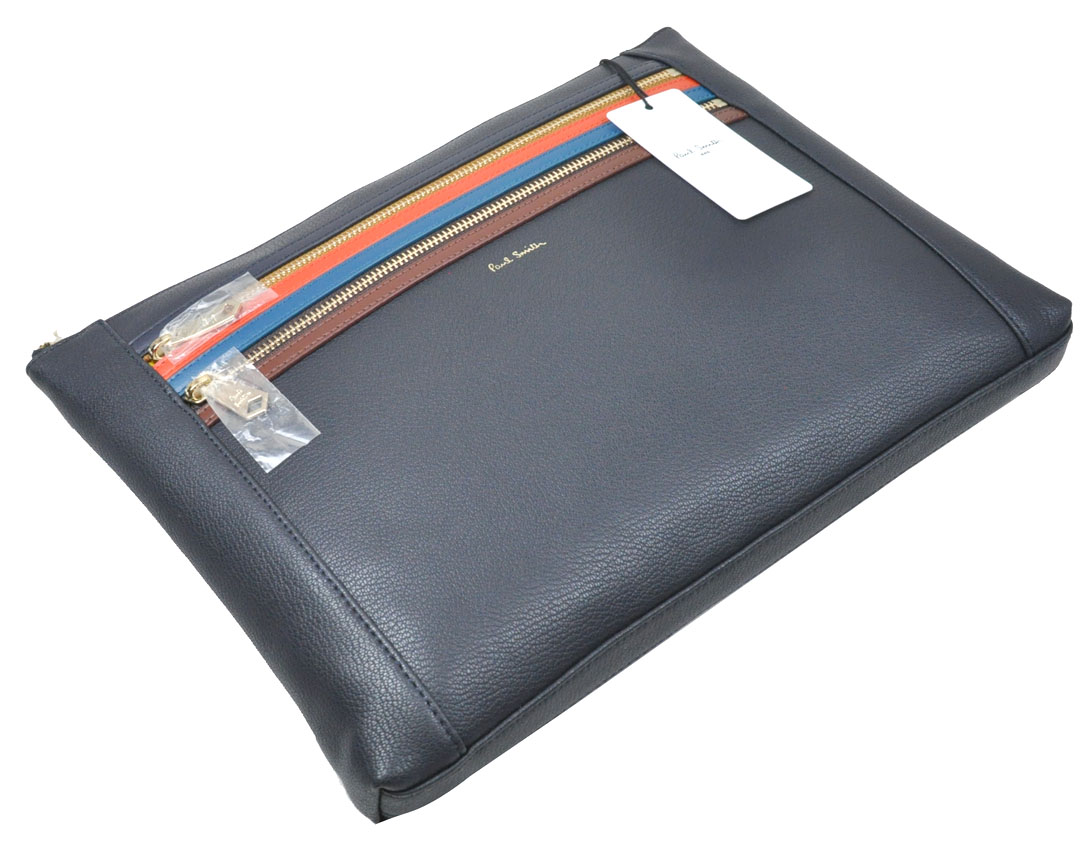 メーカー再生品 ポールスミス ショルダーバッグ メンズ ２way セカンドバッグ クラッチバッグ レディース Paulsmith Szストライプ 床革 牛革 ポール スミス300 1040 Www Smartpipe Com Br