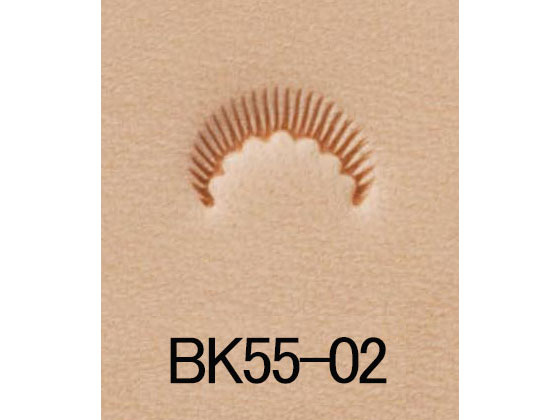 バリーキング刻印 カモフラージュ BK55-02 8.5mm【送料無料】 【メール便選択可】 [協進エル] レザークラフト刻印 バリーキング刻印/協進エル 7,524円