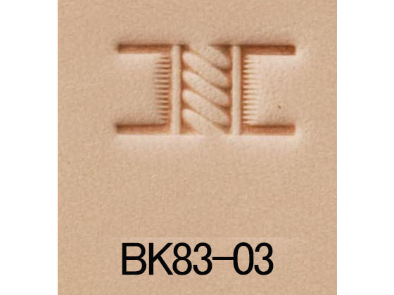 バリーキング目じるし 提げ篭 BK83-03 11粍【貨物輸送無料】 【電子メイル便選りわける可】 [協進エル]  なめし革手工芸品目じるし バリーキング目じるし/協進エル
