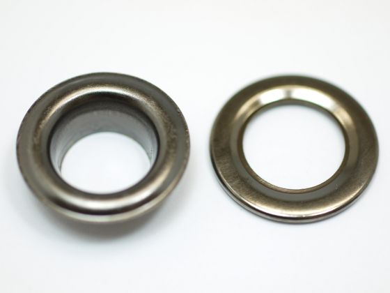 【箱売り】ハトメリング 25 黒Ni 1000【貨物輸送無料】 [なめし革手工芸品ぱれっと]  なめし革手工芸品まとめ買い（業販） ハトメリング箱売り