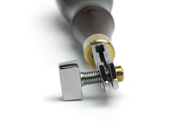 フチ捻 右利き用 1.5mm 全長130mm [ぱれっと]  レザークラフト工具 仕立て工具 加工道具