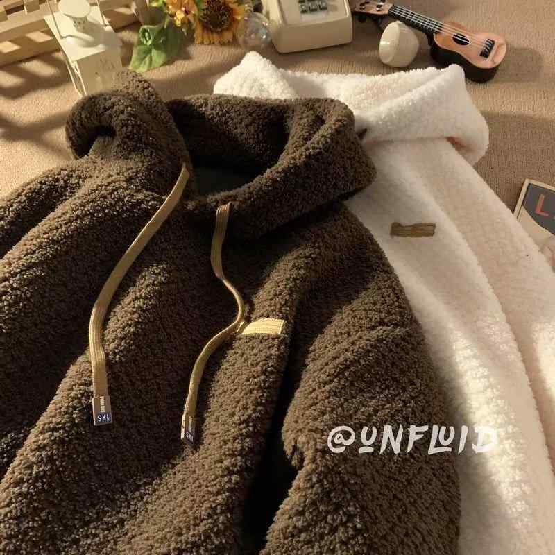 パーカー レディース フード付き 厚手 ふわふわ ベロア ゆったり フィット かわいい 冬用 暖か 柔らかい 素材 日常使い 部屋着 風 リラックス スタイル