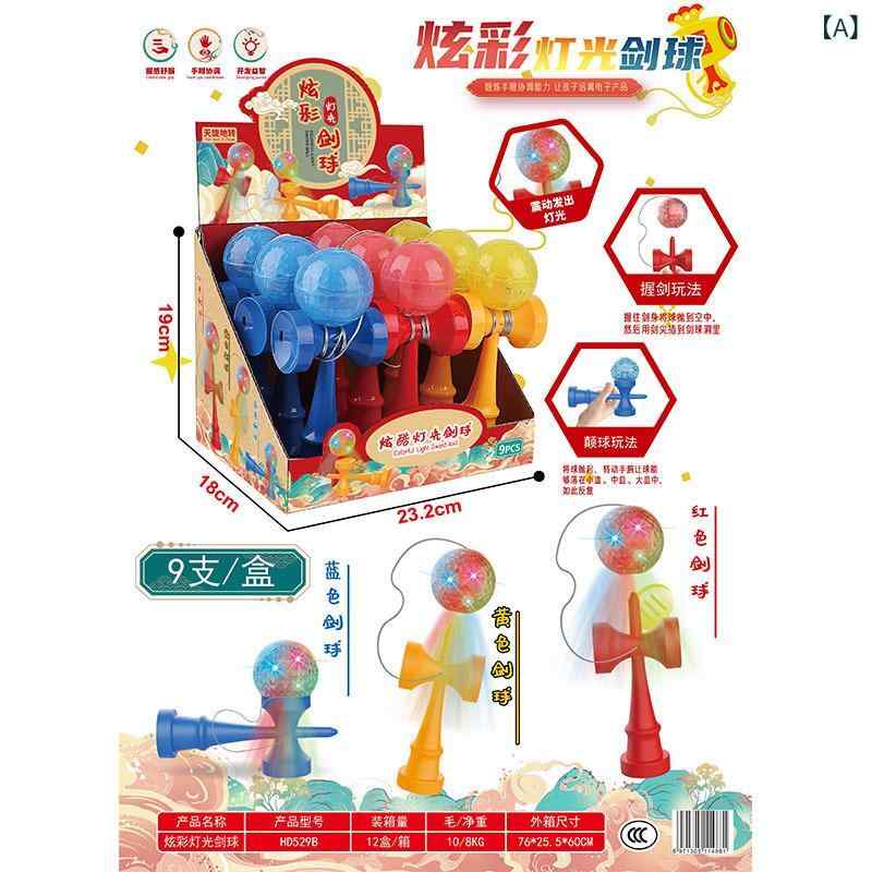 知育手あそび キッズ 光る剣玉 手眼提携読み合わせる 提携性盛りかえす 腕っこきさ下拵え 注意集中力発展 仕立て上げる力揺りうごかす 余暇活動命のせんたく 室内命のせんたく ジャグリングボール 小わっぱ向け益智手あそび