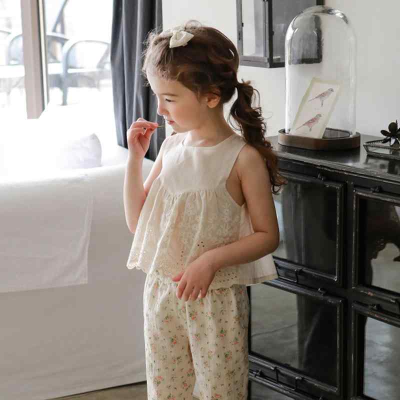 キャミソール キッズ 女の子 夏 レース 吊帯 コットン 軽量 吸湿速乾 通気性 伸縮性 かわいい トップス インナー カジュアル