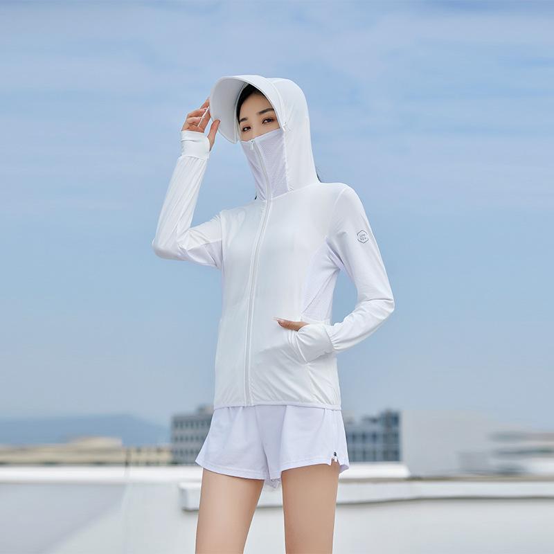 防紫外線 ジレー メンズ レディース 夏用 ボンネット付き添い人 長袖 当たること冷感 速乾 アウトドア 心地よい 軽さ 通気性 トップス