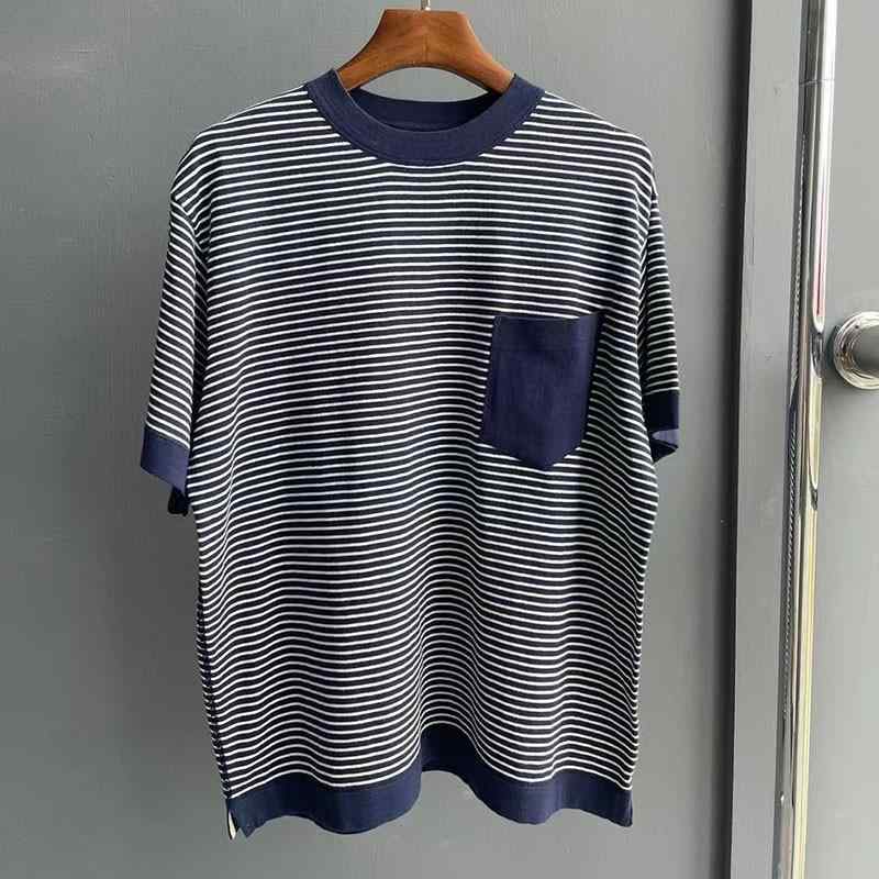 レディース クルーネック 短袖 Tシャツ トップス シングルポケット 背面 アルファベット刺繍 カジュアル 普段使い 春夏 軽量 綿素材