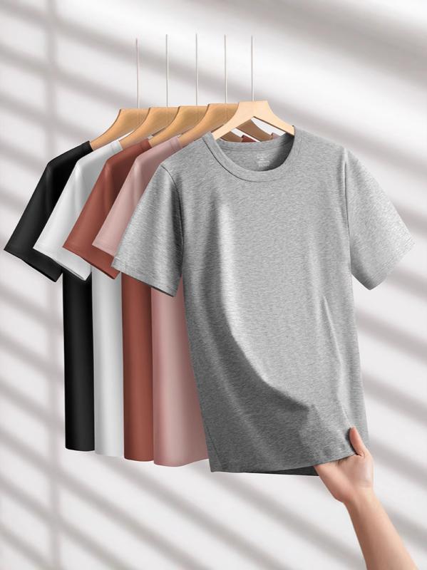 短袖Tシャツ レディース 夏用 モダール 綿混 大きめサイズ 接触冷感 半袖 インナー 無地 トップス 軽量 吸湿速乾 普段使い