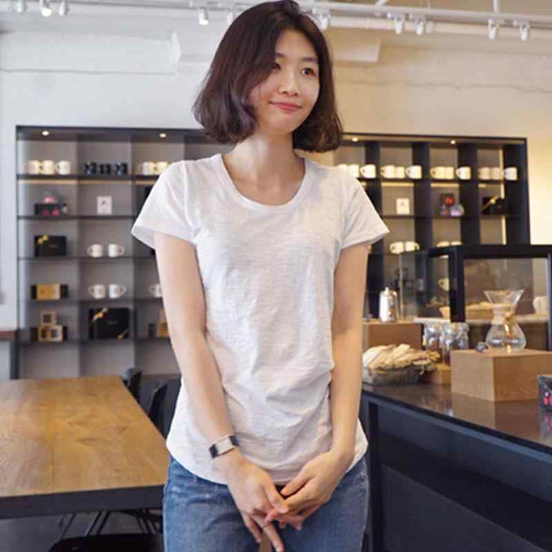 ポイント10倍 ポイント10倍 　ポイント10倍 半袖Tシャツ レディース 夏用 クルーネック ゆったり スリム インナー ビッグサイズ 綿 トップス 通気性 快適 普段使い 軽量 吸湿速乾 コーディネートしやすい 柔らかい肌触り