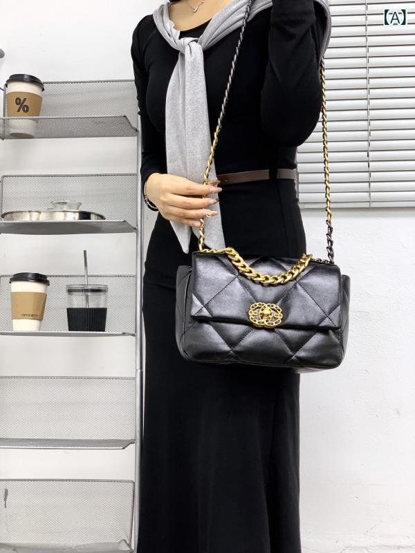 トートバッグ レディース 流行り物 成人女性 嚢 一般大衆 菱 格 チェーン店 御徒面子 2025 新型 手提げ 小方 曲がった 掛け 脇下