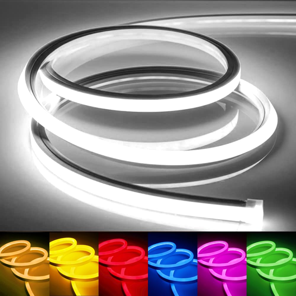 楽天市場】LEDテープライト 100V EL蛍光チューブ管 高輝度 屋外 防水