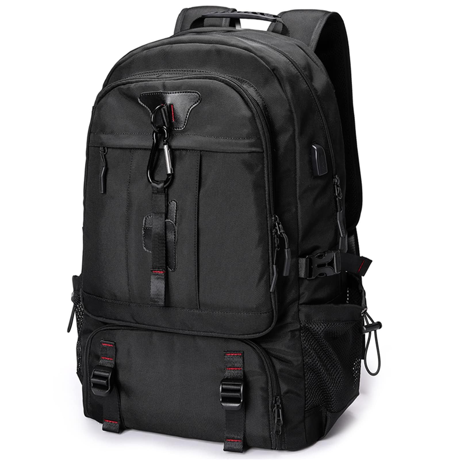 登山バッグ 防水 バックパック 65L 大容量 リュックサック 17インチPC ビジネスリュック 軽量 通勤 防災 旅行 釣り リュック ハイキング キャンプ アウトドアバッグ