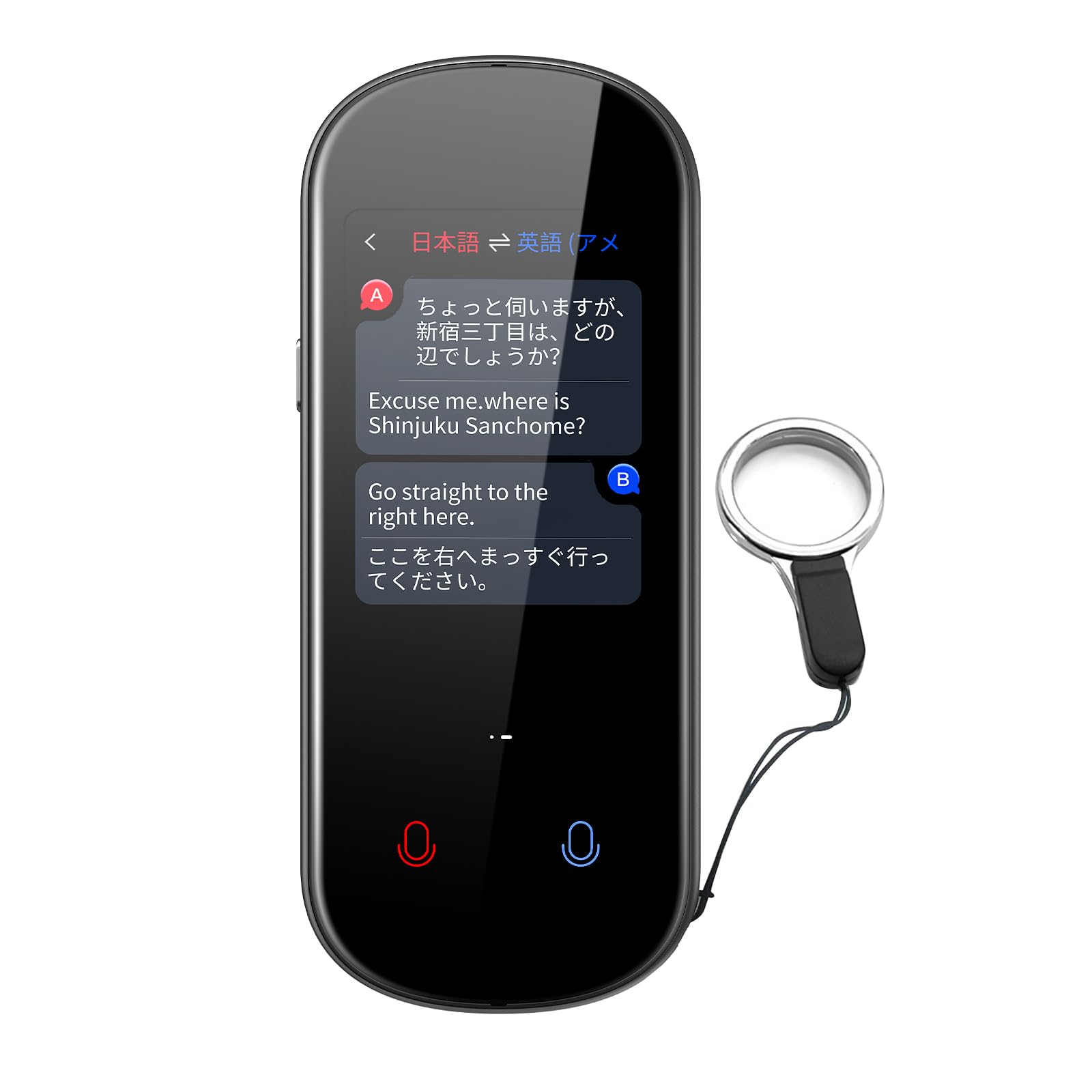Z2 翻訳機 音声翻訳機【SIM不要/追加料金不要/オフライン翻訳対応】画面 携帯翻訳機 144言語対応 0.2秒翻訳 写真翻訳 オフライン対応 タッチスクリーン 写真翻訳