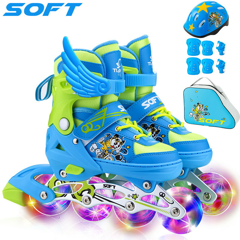 インラインスケート 子供用 ローラースケート 女の子 男の子 大人用 キッズ ジュニア サイズ調整可能 発光 初心者向け 静音 通気 インラインスケート 子供用 女の子 男の子 キッズ ジュニア サイズ調整可能 発光 初心者向け 慣れるまではどうしても周囲にぶつかったり