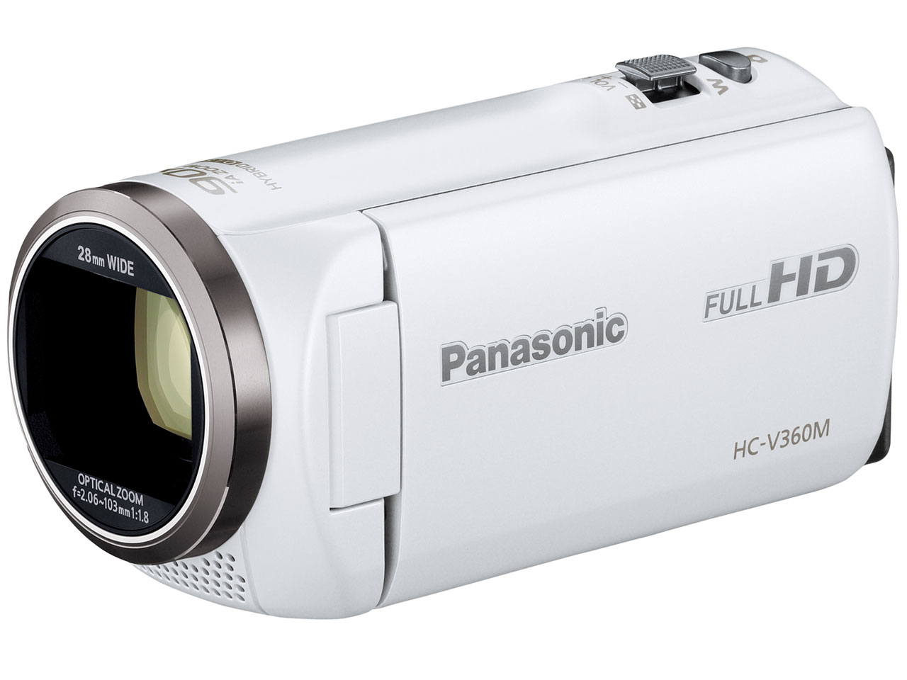 【楽天市場】パナソニック(Panasonic) HC-V360M-WH [ホワイト] ビデオカメラ ハンディカム：らいぶshop