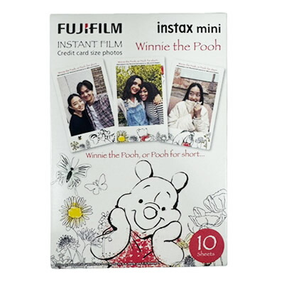 チェキ専用フィルム 絵柄入りフレームタイプ (くまのプーさん) 9個 楽天市場】FUJIFILM（富士フィルム）チェキ用絵柄フィルム くまのプー