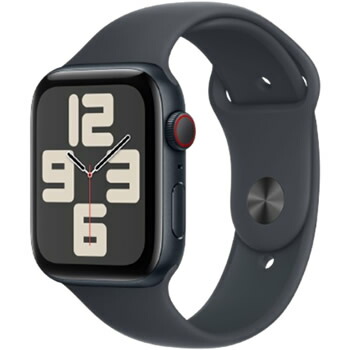 Apple Watch SE 第2世代 GPS+Cellularモデル 44mm MXGL3J/A ミッドナイトスポーツバンド S M