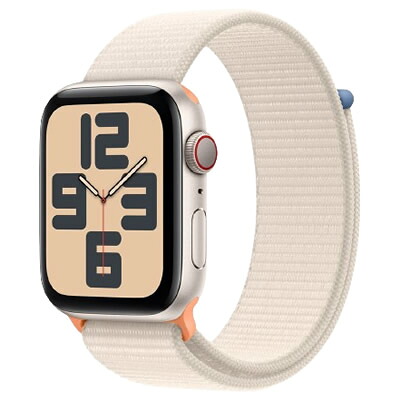 Apple Watch SE 第2世代 GPS+Cellularモデル 44mm MRH23J/A [スターライトスポーツループ]