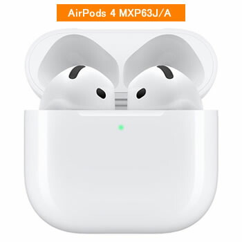 イヤホン AirPods 4 MXP93J/A Apple AirPods 4 アクティブノイズキャンセリング搭載モデル