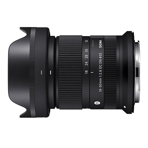 【お得・新品・送料無料・即納】SIGMA 交換レンズ 18-50mm F2.8 DC DN [キヤノンRF用] ※倉庫からの移動中に箱傷みあり※ 【外箱傷あり】｜らいぶshop