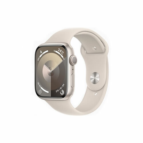 楽天市場】【お得・新品・送料無料・即納】Apple Watch Series 9 GPSモデル 45mm MR973J/A [スターライトスポーツバンド  M/L] ※倉庫からの移動中に箱傷みあり※ 【外箱傷あり】 : らいぶshop