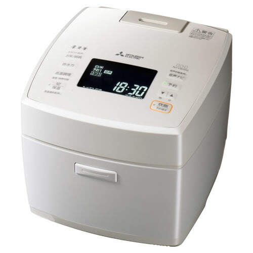楽天市場】三菱 MITSUBISHI IHジャー炊飯器 5.5合炊き 炭炊釜 月
