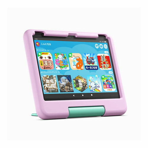 ほぼ未使用品 Fire HD 8 最新第12世代 32GB ブルーキッズカバー付 Amazon｜ティーズファクトリー ポケモン ペットボトルカバーL