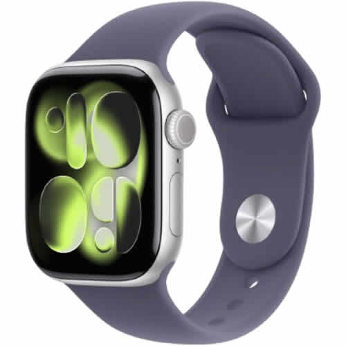 Apple Watch Series 11 GPSモデル 42mm MEU64J/A [シルバー・パープルフォグスポーツバンド S/M]