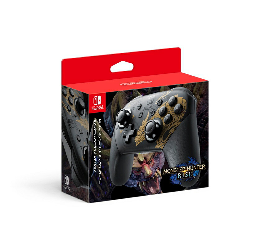 Nintendo Switch Proコントローラー サンブレイクエディション 楽天市場】【新品】Nintendo Switch モンスターハンターライズ