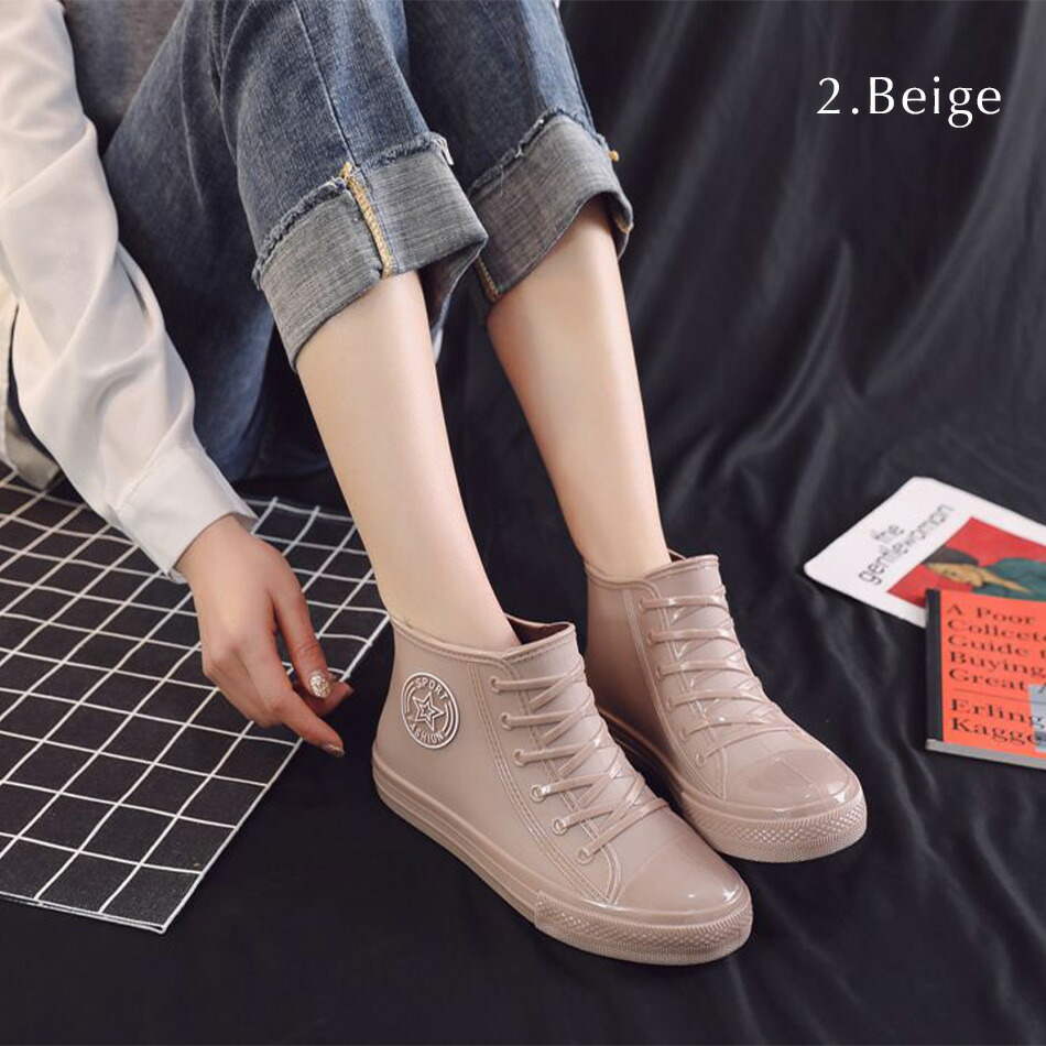 楽天市場 送料無料 一部地域除く スニーカー型 レインブーツ 雨晴兼用 レインシューズ レインブーツ ブーティ レディース 女性 23 26cm 雨靴 雨 梅雨 靴 レディース靴 レインシューズ 長靴 ブーツ 長靴 Ld Store