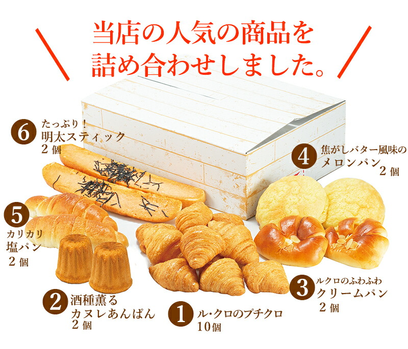 当店の人気の商品を詰め合わせしました